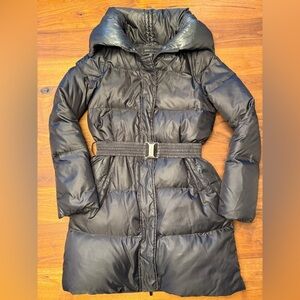 BCBG Women's Black Puffer Coat